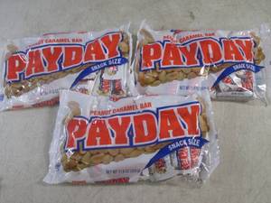 (B-3) 3 Bags of Pay Day Snack Size ...