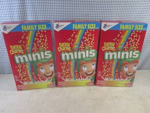 (C-1) 3 Family Size Boxes Lucky Cha...