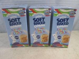 (C-1) 3 Boxes Mini Soft Baked Cinna...
