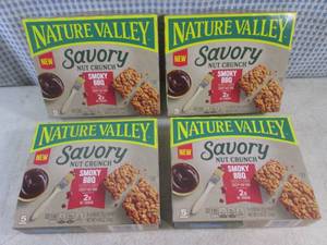 (B-1) 4 Boxes Nature Valley Smokey ...