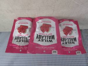 (B-2) 3 Bags Wiley Wallaby Soft & C...