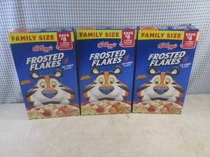 (C-2) 3 Family Size Boxes of Froste...