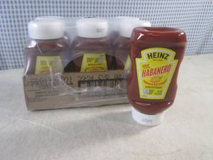 (B-1) 6 Bottles of Heinz Habanero T...