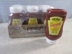 (B-1) 6 Bottles of Heinz Habanero T...