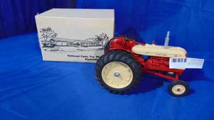 lot 19 image: Black Hawk 40 116 Scale Tractor by Ertl with Box