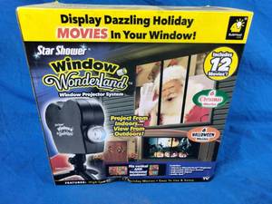 Star Shower Window Wonderland Movie Projector