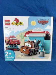 LEGO DUPLO  Disney Lightning McQueen & Maters Car Wash Fun 10996, New