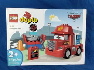 LEGO DUPLO Disney and Pixars Cars Mack at the Race Toddler Toy 10417, New