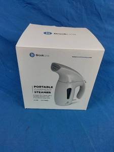 Brand New Brookline 800W Steamer for Clothes - Powerful Wrinkle Remover with 180ml High Capacity (White)