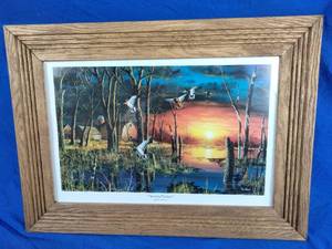 Jim Hansel Autumn Visitors  23x17