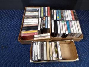 lot 37 image: 3 Boxes of cassette tapes
