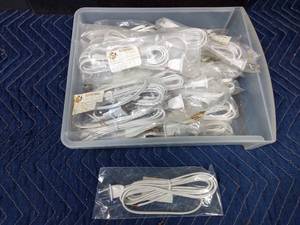 lot 38 image: Drawer of new lamp cords