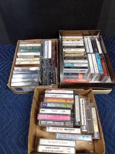 lot 39 image: 3 Boxes of cassette tapes