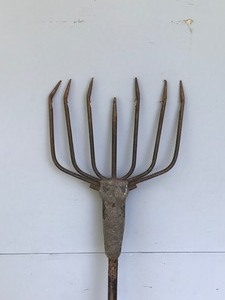 lot 165 image: Vintage 7 Tine Fishing Spear