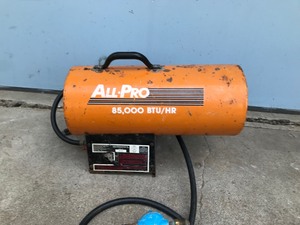 lot 185 image: All-Pro 85,000 BTU Construction Heater