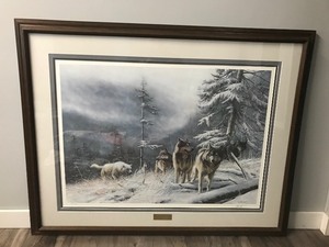 lot 196 image: Kevin Daniel Signed - Framed & Numbered Print - Search for Survival 688780