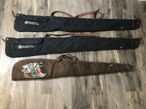 lot 242 image: 2 Beretta Gun Cases and 1 Greatland Hunting Gun Case