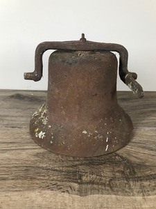 lot 245 image: Vintage Cast Iron Bell