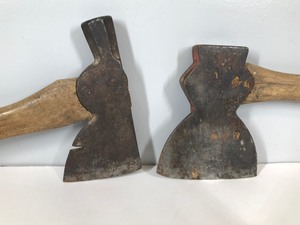 lot 267 image: 2 - Wood Handled Hatchets