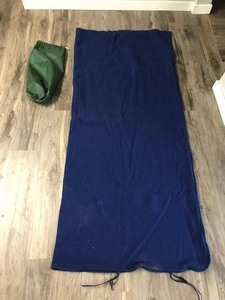 lot 272 image: Fleece Zip Up Light Sleeping Bag