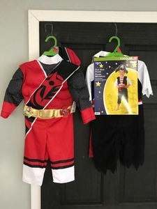 lot 311 image: 2 - Boys Toddler Halloween Costumes - sizes are in description -  New