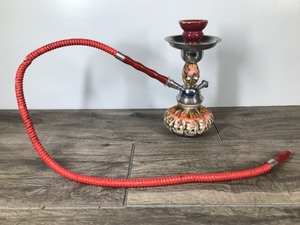 lot 332 image: Hooka with Skull Designs