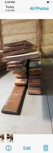 lot 358 image: Cedar tongue and groove boards