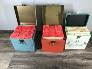 lot 415 image: 3 - Record Boxes Full of Vinyl Records