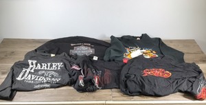 lot 419 image: Lot of Harley Davidson Shirts and Sweatshirts
