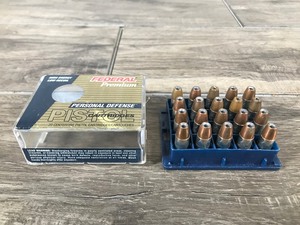 lot 427 image: Federal Premium High Energy Low Recoil 9mm Rounds for Personal Defense  (20 rounds)