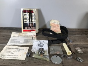 lot 557 image: Harley Davidson Motorcycle Parts - Ignition Switch - Belt & More