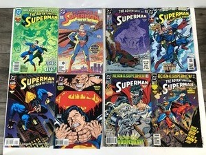 lot 674 image: 8 - Superman DC Comic Books