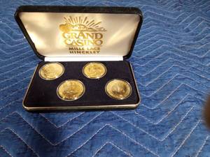 lot 149 image: 2000 Grand Casino coin set