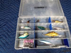 lot 461 image: Gander Mtn Flambeau tackle box of tackle