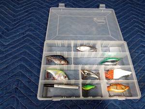 lot 465 image: Plano tackle box of tackle