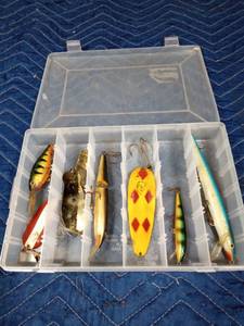 lot 140 image: Plano tackle box of tackle