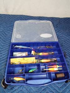lot 138 image: Plano tackle box of tackle