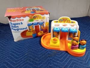 lot 129 image: 1984 Fisher Price playground