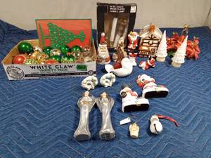 lot 126 image: 2 Boxes of Christmas items