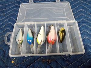 lot 123 image: Plano tackle box of tackle