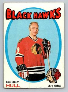 lot 103 image: Boby Hull 1971 Topps #50 Vintage Hockey Card