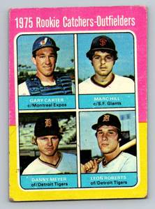 lot 20B image: Gary Carter RC 1975 Topps #620 Rookie Catchers-Outfielders Vintage Baseball Card