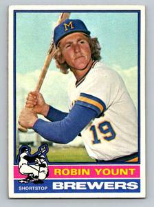 lot 13D image: Robin Yount 2nd Year 1976 Topps #316 Vintage Baseball Card
