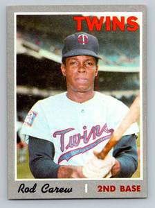 lot 40D image: Rod Carew 1970 Topps #290 Vintage Minnesota Twins Baseball Card