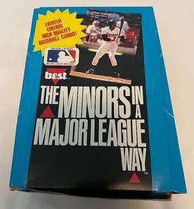 lot 157 image: 1990 Best Minor League Baseball Pack Box