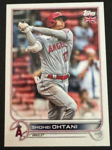lot 32A image: Shohei Ohtani UK Edition 2022 Topps #1 Baseball Card