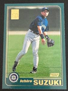 lot 102A image: Ichiro Suzuki RC 2001 Topps #726 Rookie Baseball Card