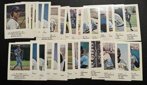 lot 34B image: Milwaukee Brewers 1983 Police Team Set - Vintage Baseball Cards