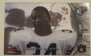 lot 37B image: Bo Jackson 2021 UD SPx #BJ-4Shadow Slots Football Card