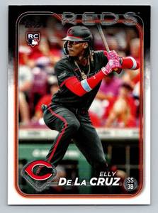 lot 46C image: Elly De La Cruz RC 2024 Topps#141 Rookie Baseball Card